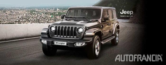 Jeep Wrangler in promozione da Autofrancia